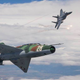 Image for article titled It's MiGs Versus Eagles Training High Over Europe